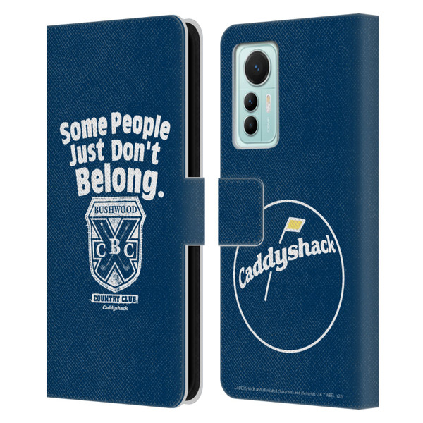 Caddyshack Graphics Some People Just Don't Belong Leather Book Wallet Case Cover For Xiaomi 12 Lite