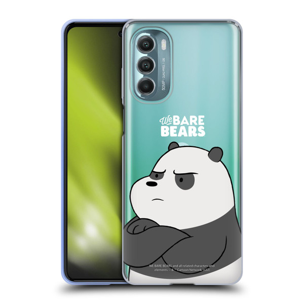 We Bare Bears Character Art Panda Soft Gel Case for Motorola Moto G Stylus 5G (2022)