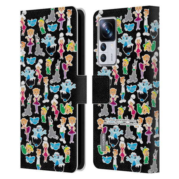 The Jetsons Graphics Pattern Leather Book Wallet Case Cover For Xiaomi 12T Pro