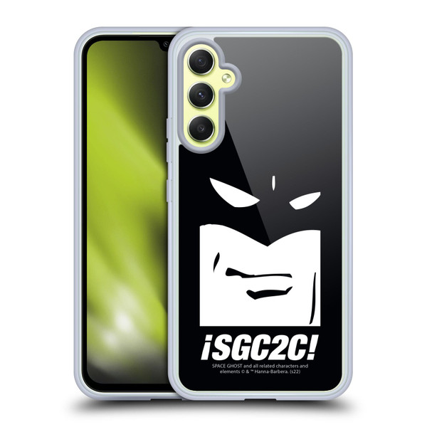 Space Ghost Coast to Coast Graphics Space Ghost Soft Gel Case for Samsung Galaxy A34 5G