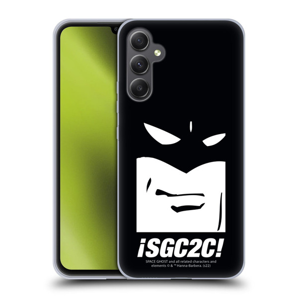 Space Ghost Coast to Coast Graphics Space Ghost Soft Gel Case for Samsung Galaxy A34 5G