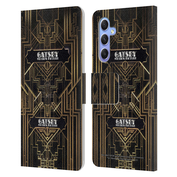 The Great Gatsby Graphics Poster 1 Leather Book Wallet Case Cover For Samsung Galaxy A34 5G