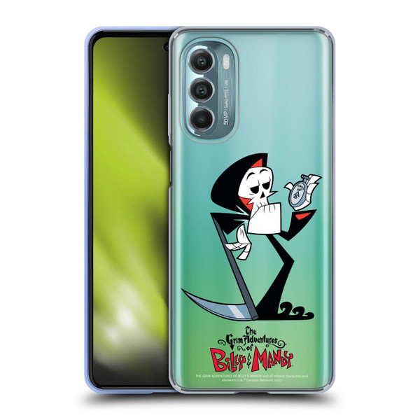 The Grim Adventures of Billy & Mandy Graphics Grim Soft Gel Case for Motorola Moto G Stylus 5G (2022)