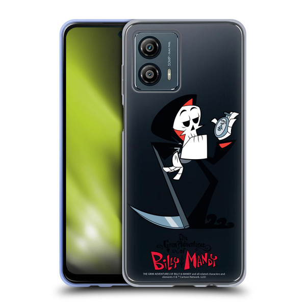 The Grim Adventures of Billy & Mandy Graphics Grim Soft Gel Case for Motorola Moto G53 5G