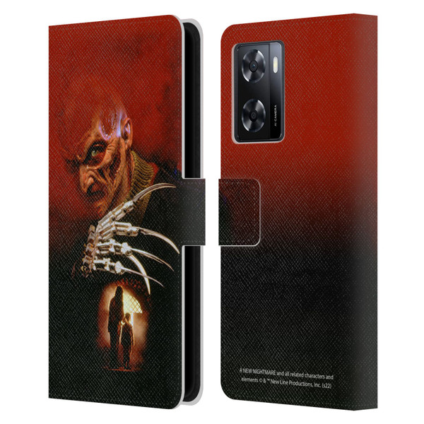 A Nightmare On Elm Street: New Nightmare Graphics Poster Leather Book Wallet Case Cover For OPPO A57s