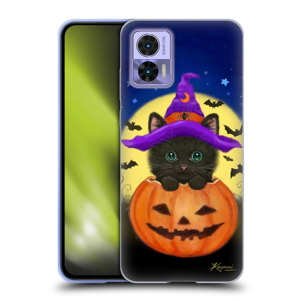 Kayomi Harai Animals And Fantasy Halloween With Cat Soft Gel Case for Motorola Edge 30 Neo 5G