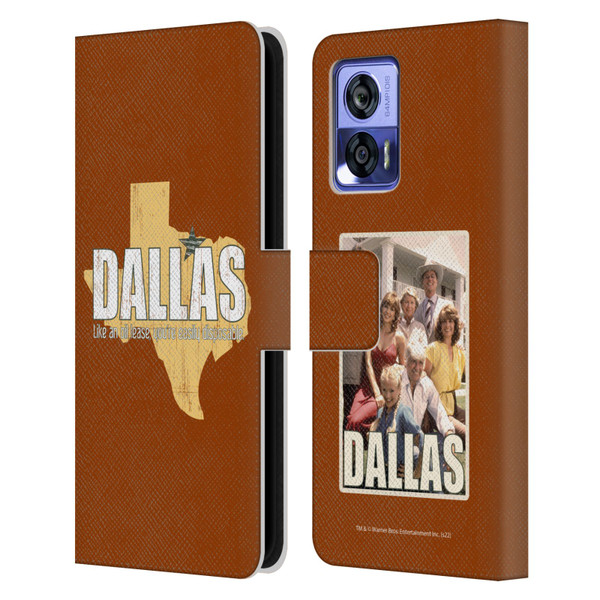 Dallas: Television Series Graphics Quote Leather Book Wallet Case Cover For Motorola Edge 30 Neo 5G