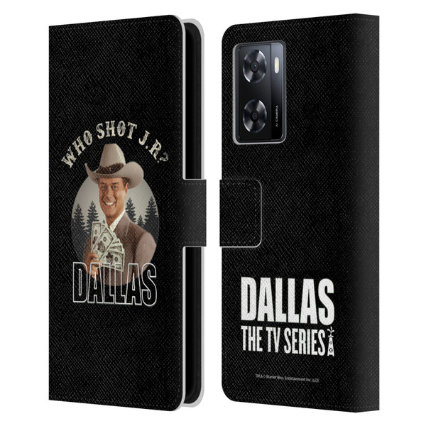 Dallas: Television Series Graphics Character Leather Book Wallet Case Cover For OPPO A57s