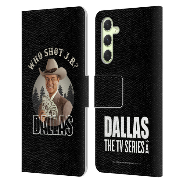 Dallas: Television Series Graphics Character Leather Book Wallet Case Cover For Samsung Galaxy A54 5G