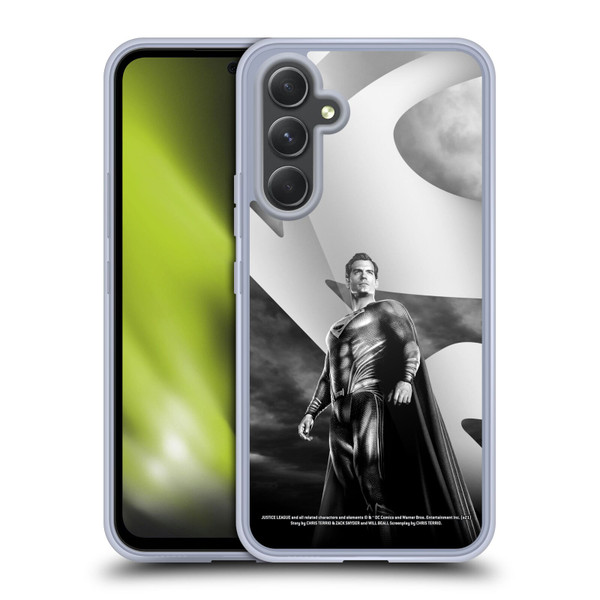 Zack Snyder's Justice League Snyder Cut Character Art Superman Soft Gel Case for Samsung Galaxy A54 5G