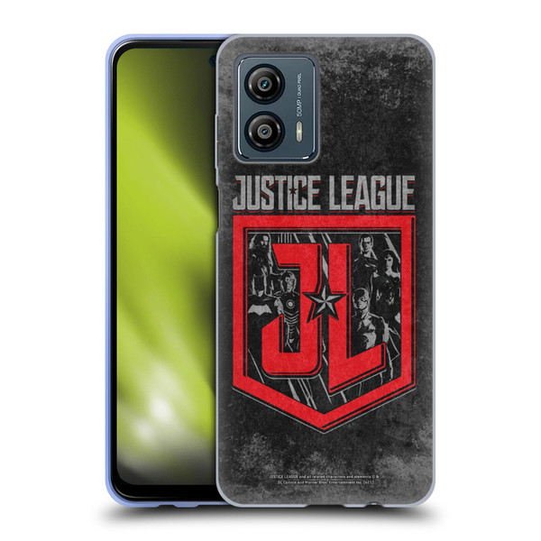 Zack Snyder's Justice League Snyder Cut Composed Art Group Logo Soft Gel Case for Motorola Moto G53 5G