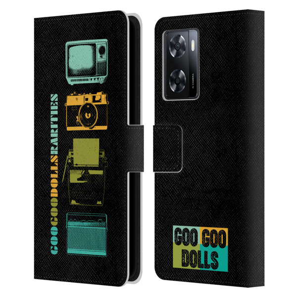 Goo Goo Dolls Graphics Rarities Vintage Leather Book Wallet Case Cover For OPPO A57s