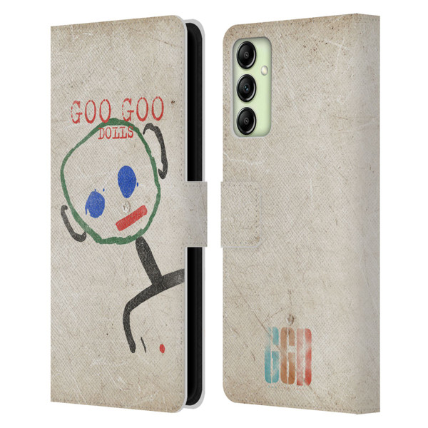 Goo Goo Dolls Graphics Throwback Super Star Guy Leather Book Wallet Case Cover For Samsung Galaxy A14 5G
