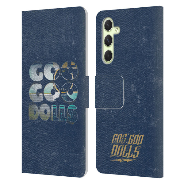 Goo Goo Dolls Graphics Rarities Bold Letters Leather Book Wallet Case Cover For Samsung Galaxy A54 5G