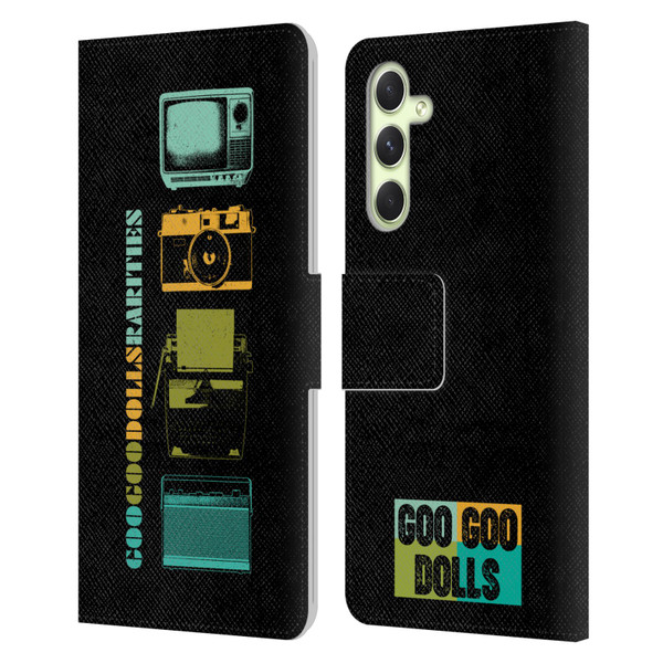 Goo Goo Dolls Graphics Rarities Vintage Leather Book Wallet Case Cover For Samsung Galaxy A54 5G