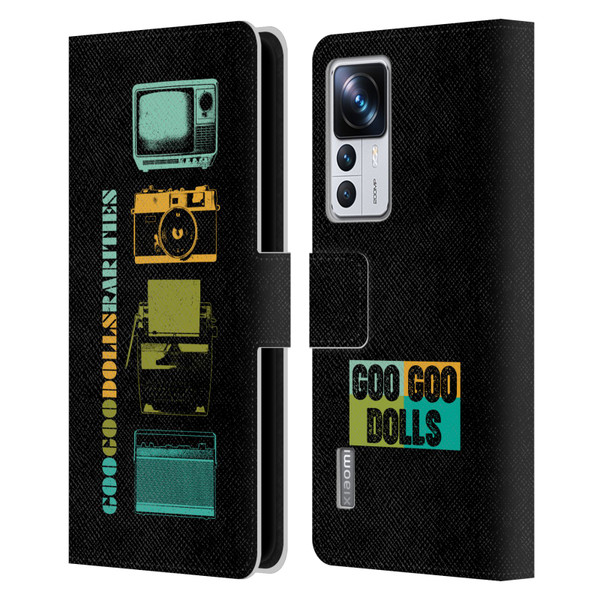 Goo Goo Dolls Graphics Rarities Vintage Leather Book Wallet Case Cover For Xiaomi 12T Pro
