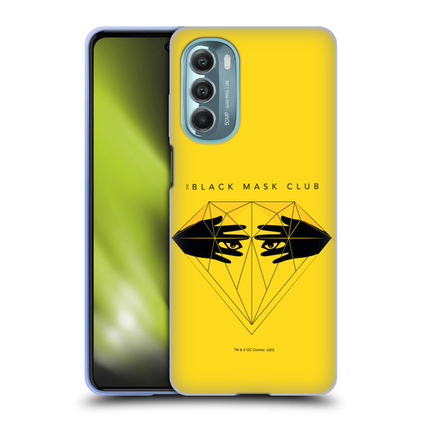 Birds of Prey DC Comics Graphics Black Club Logo Soft Gel Case for Motorola Moto G Stylus 5G (2022)