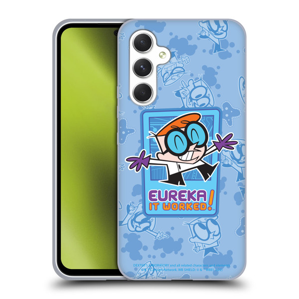 Dexter's Laboratory Graphics It Worked Soft Gel Case for Samsung Galaxy A54 5G