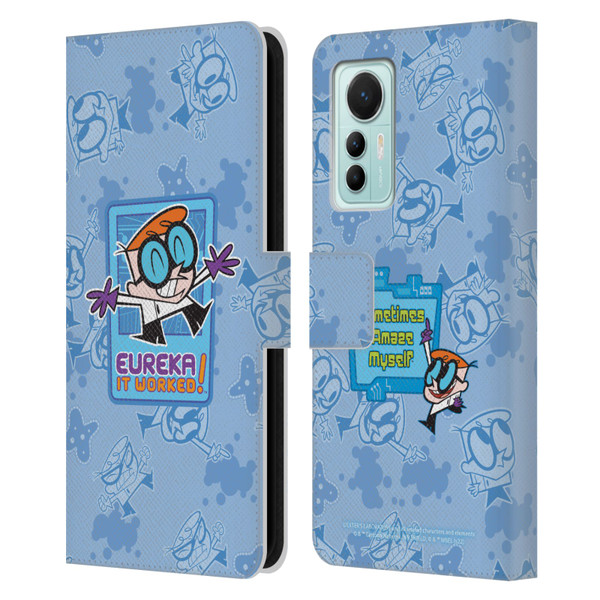 Dexter's Laboratory Graphics It Worked Leather Book Wallet Case Cover For Xiaomi 12 Lite