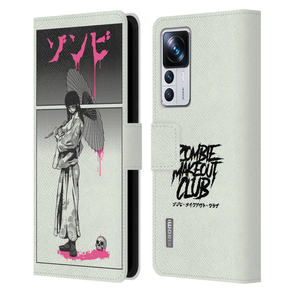 Zombie Makeout Club Art Chance Of Rain Leather Book Wallet Case Cover For Xiaomi 12T Pro