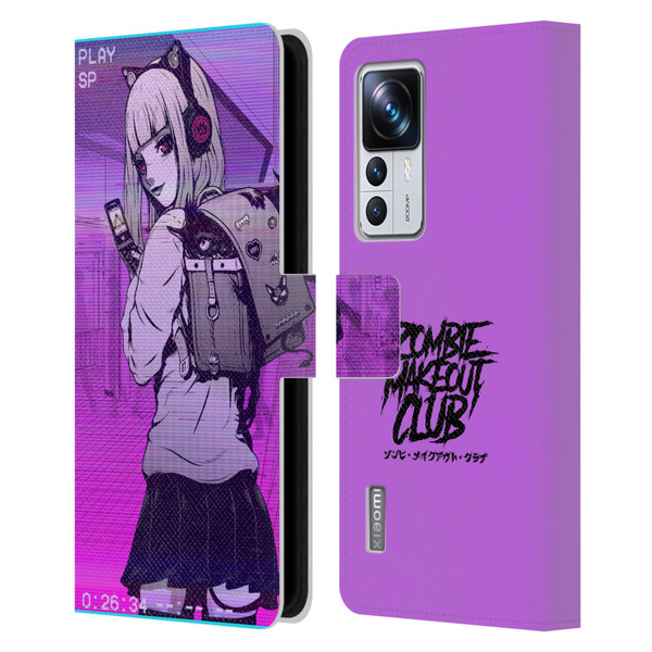 Zombie Makeout Club Art Drama Rides On My Back Leather Book Wallet Case Cover For Xiaomi 12T Pro