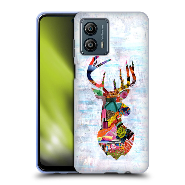 Artpoptart Animals Deer Soft Gel Case for Motorola Moto G53 5G