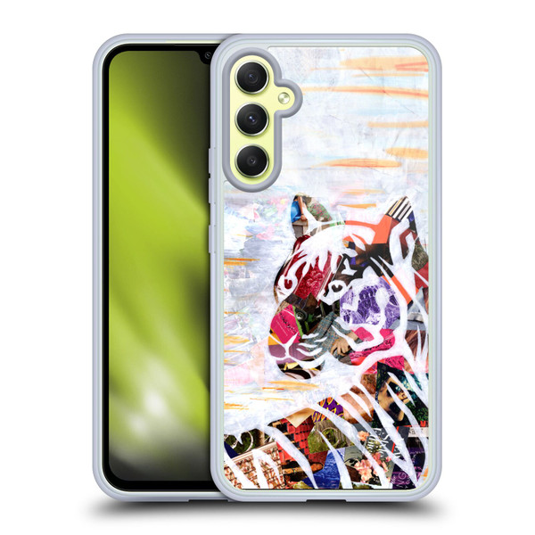 Artpoptart Animals Tiger Soft Gel Case for Samsung Galaxy A34 5G