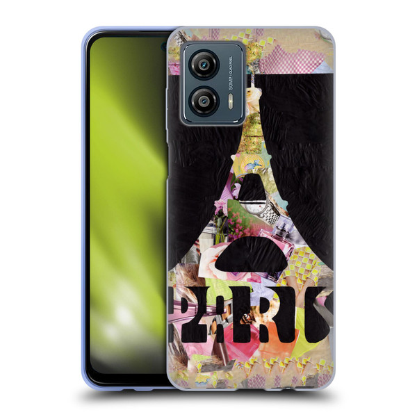 Artpoptart Travel Paris Soft Gel Case for Motorola Moto G53 5G