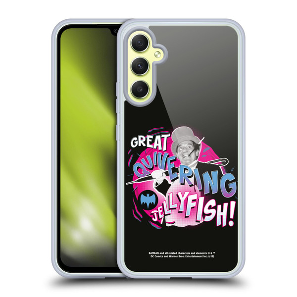 Batman TV Series Character Art Penguin Great Quivering Soft Gel Case for Samsung Galaxy A34 5G