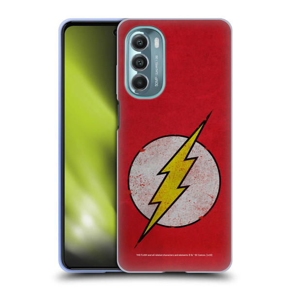 The Flash DC Comics Logo Distressed Look Soft Gel Case for Motorola Moto G Stylus 5G (2022)