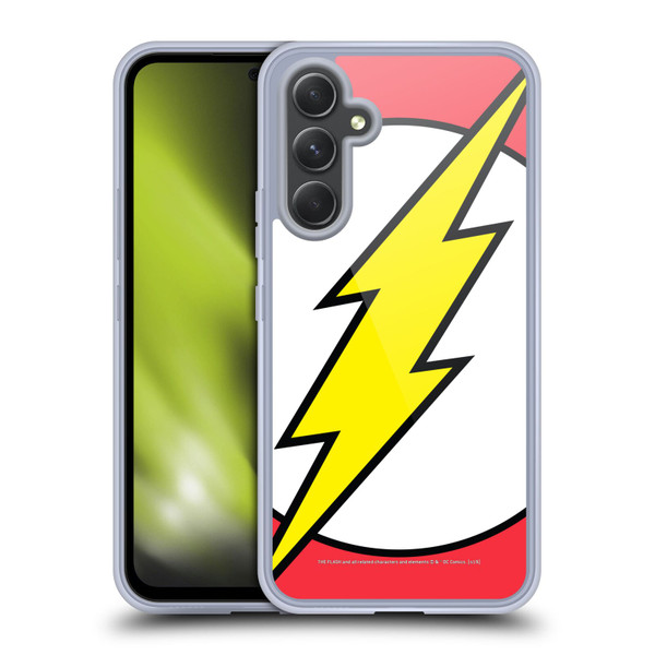 The Flash DC Comics Logo Oversized Soft Gel Case for Samsung Galaxy A54 5G