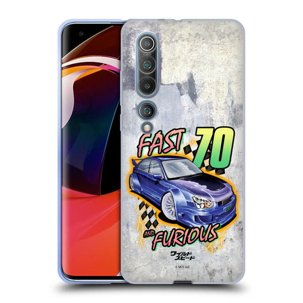 Fast & Furious Franchise Fast Fashion Grunge Retro Soft Gel Case for Xiaomi Mi 10 5G / Mi 10 Pro 5G