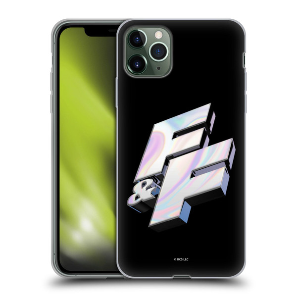Fast & Furious Franchise Logo Art F&F 3D Soft Gel Case for Apple iPhone 11 Pro Max