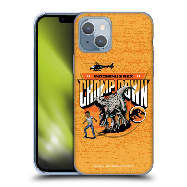 Jurassic World: Camp Cretaceous Character Art Champ Down Soft Gel Case for Apple iPhone 14