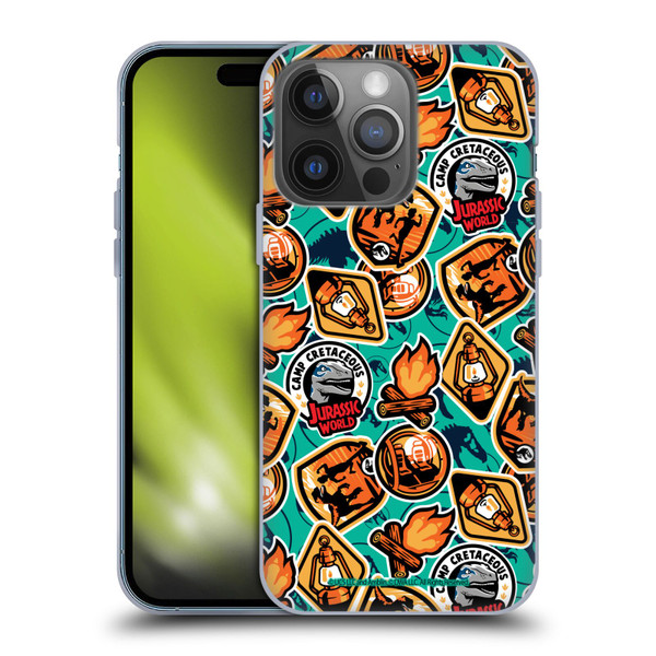 Jurassic World: Camp Cretaceous Character Art Pattern Soft Gel Case for Apple iPhone 14 Pro