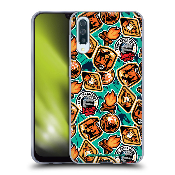 Jurassic World: Camp Cretaceous Character Art Pattern Soft Gel Case for Samsung Galaxy A50/A30s (2019)