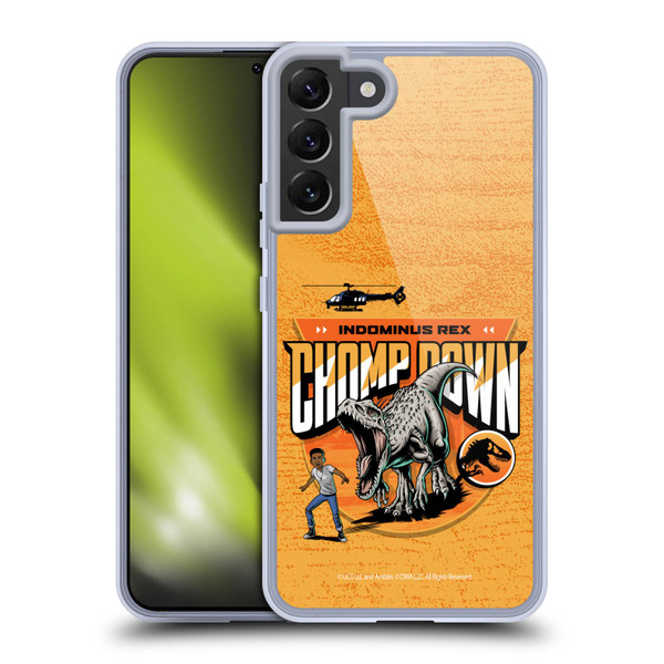 Jurassic World: Camp Cretaceous Character Art Champ Down Soft Gel Case for Samsung Galaxy S22+ 5G