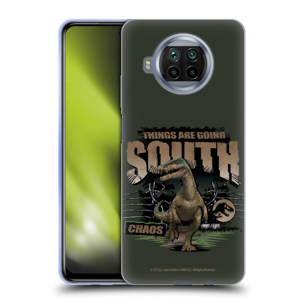 Jurassic World: Camp Cretaceous Dinosaur Graphics Things Are Going South Soft Gel Case for Xiaomi Mi 10T Lite 5G