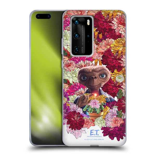 E.T. Graphics Floral Soft Gel Case for Huawei P40 Pro / P40 Pro Plus 5G