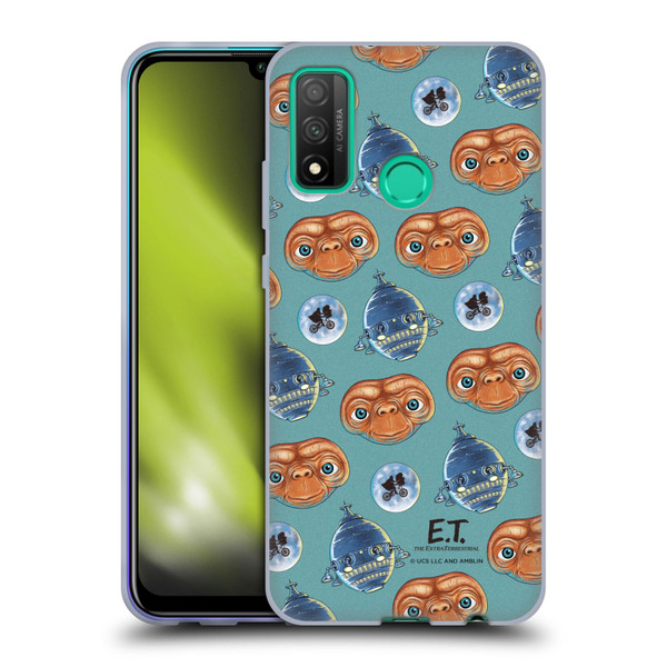 E.T. Graphics Pattern Soft Gel Case for Huawei P Smart (2020)