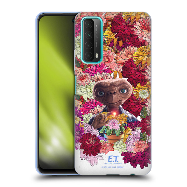 E.T. Graphics Floral Soft Gel Case for Huawei P Smart (2021)