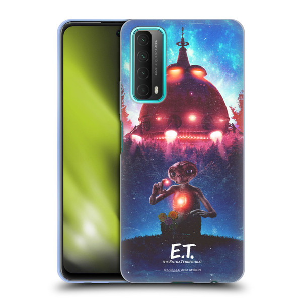 E.T. Graphics Spaceship Soft Gel Case for Huawei P Smart (2021)