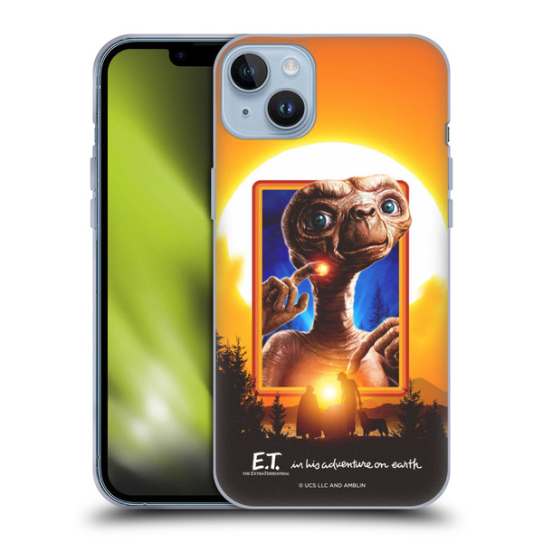 E.T. Graphics Sunset Soft Gel Case for Apple iPhone 14 Plus