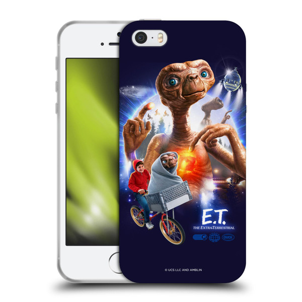 E.T. Graphics Key Art Soft Gel Case for Apple iPhone 5 / 5s / iPhone SE 2016