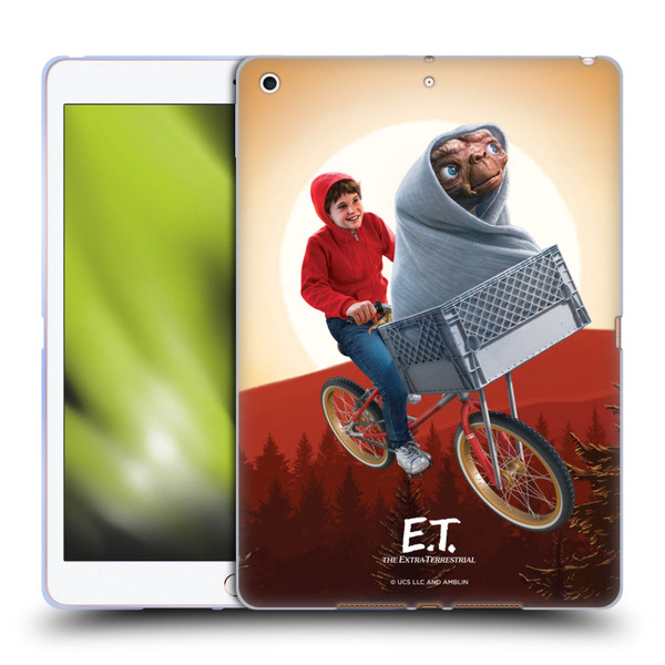 E.T. Graphics Elliot And E.T. Soft Gel Case for Apple iPad 10.2 2019/2020/2021