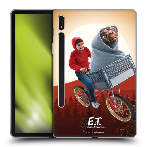 E.T. Graphics Elliot And E.T. Soft Gel Case for Samsung Galaxy Tab S8