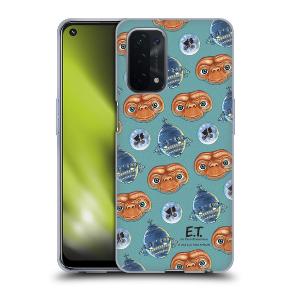 E.T. Graphics Pattern Soft Gel Case for OPPO A54 5G