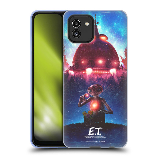 E.T. Graphics Spaceship Soft Gel Case for Samsung Galaxy A03 (2021)