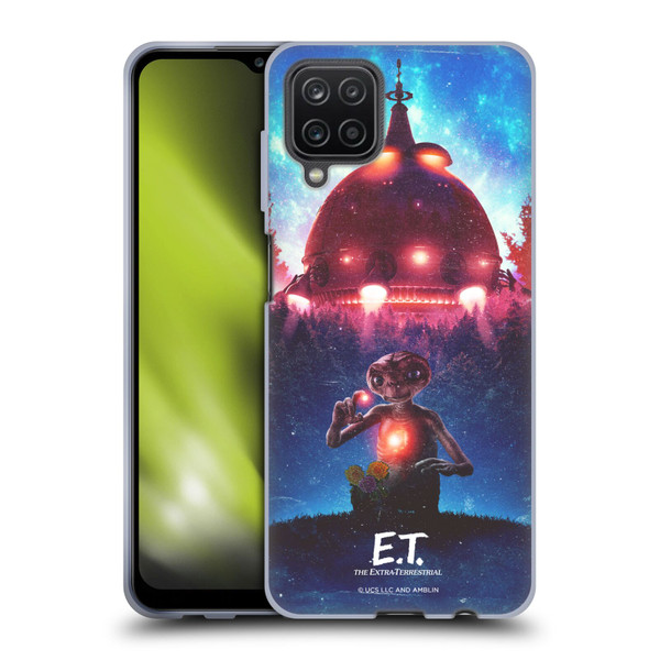 E.T. Graphics Spaceship Soft Gel Case for Samsung Galaxy A12 (2020)