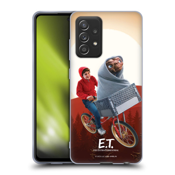 E.T. Graphics Elliot And E.T. Soft Gel Case for Samsung Galaxy A52 / A52s / 5G (2021)